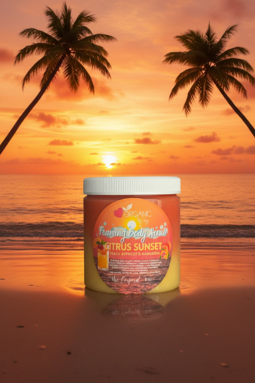 Citrus Sunset Foaming Body Scrub