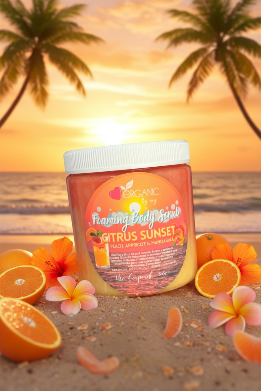 Citrus Sunset Foaming Body Scrub