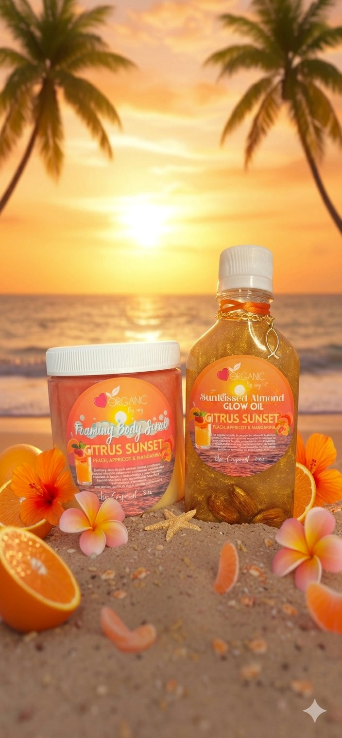 Citrus Sunset Sunkissed Almond Glow Oil