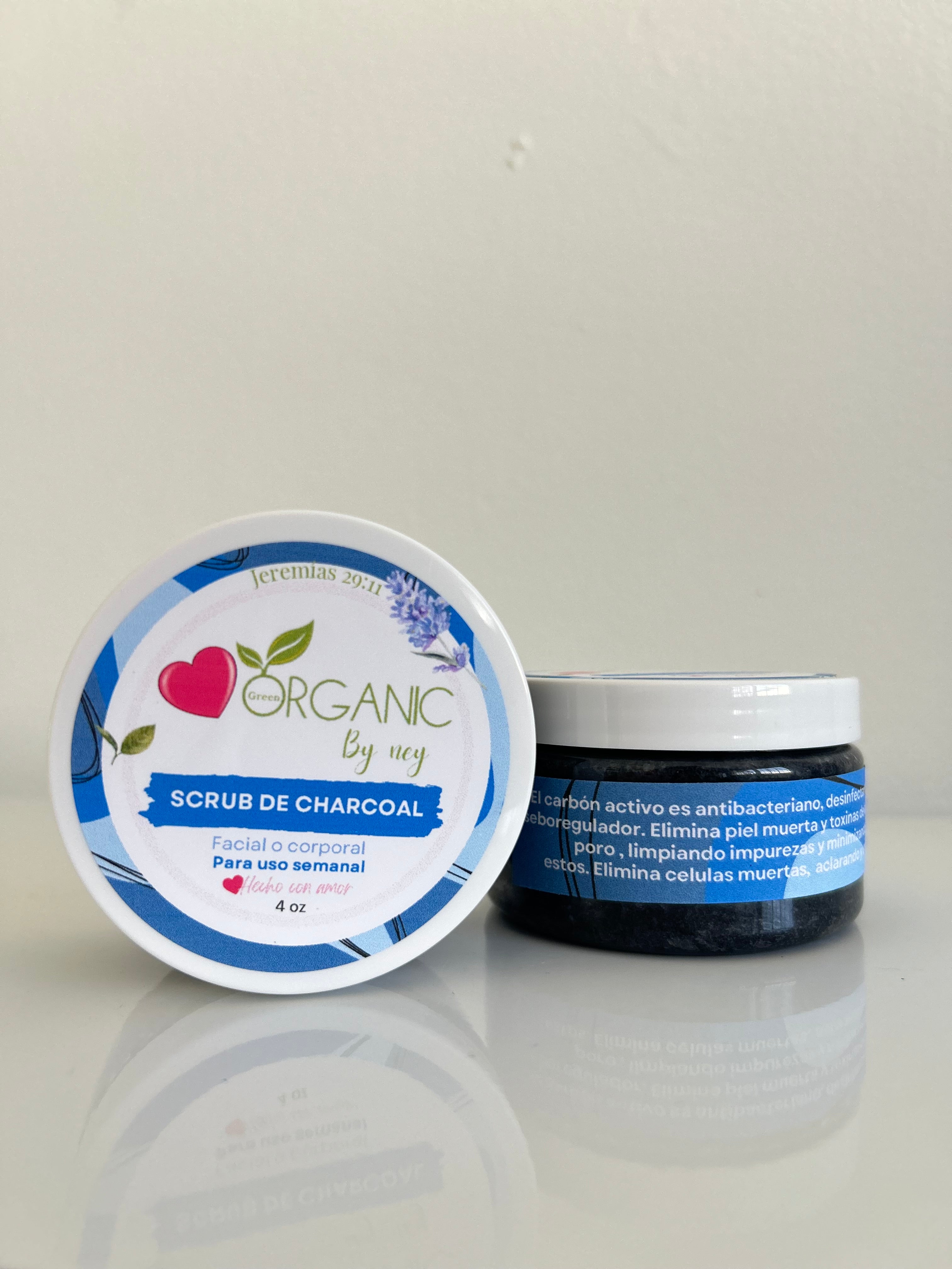 Scrub de carbon activado